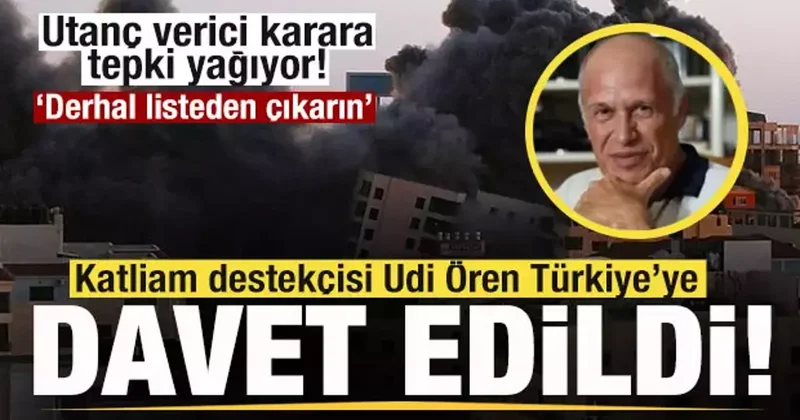 EMDR Türkiye Derneği, katliam destekçisi Udi Ören i kongreye davet etti! Tepkiler çığ gibi