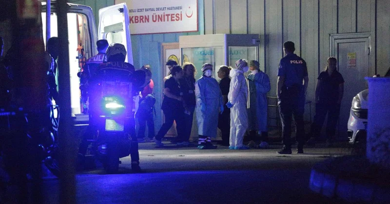 Şüpheli maddedeki kokudan etkilenen 9 polis tedavi altına alındı