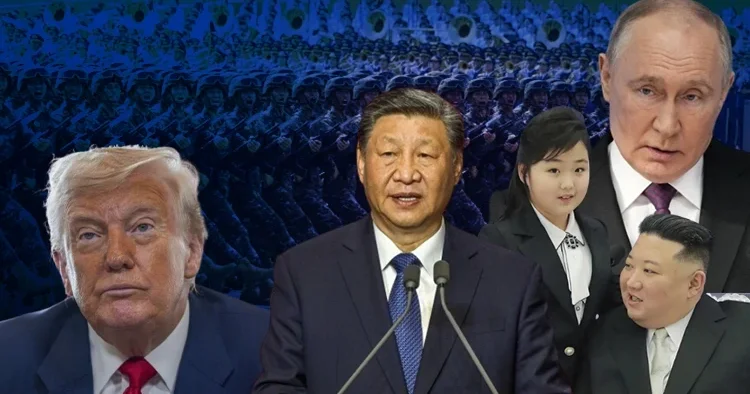 Çin in tarihi gövde gösterisi: Şi den dünyaya barış ya da savaş mesajı! Trump sert tepki gösterdi