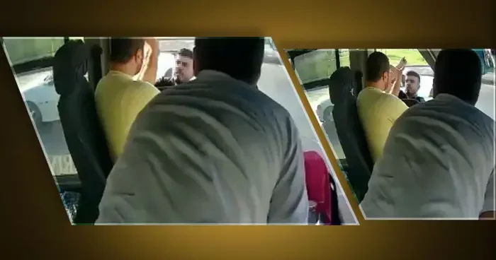 Yer: Şanlıurfa... Bıçaklı caniler yol kesti: Seyir halindeki şoförün dehşet anları kamerada!