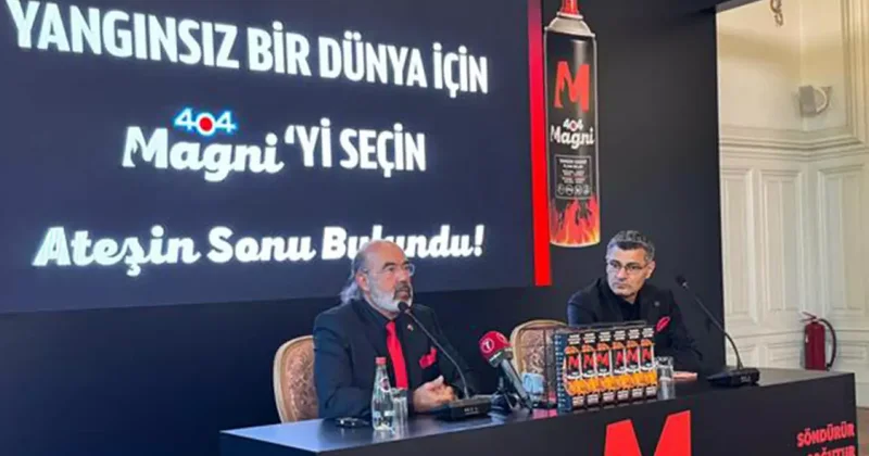 404 Kimya dan yerli ve milli markası Magni yle yangın sorununa kökten çözüm!
