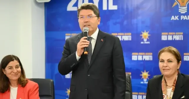 Adalet Bakanı Tunç: Türkiye yi terörden kurtarmalıyız VİDEO İZLE