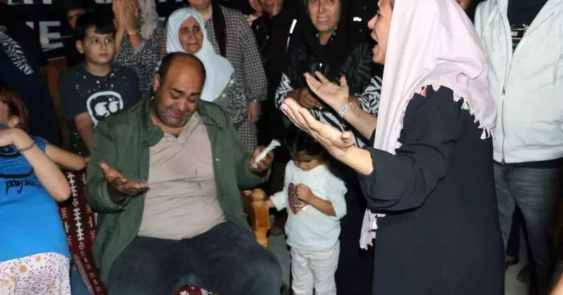 Narin in mezarı başında sinir krizi geçirdi: Anne, ağabey, amca da gelmeyene kadar buradayım