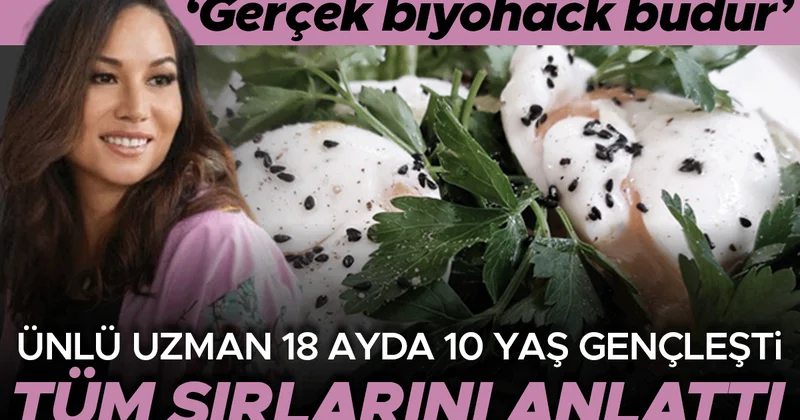 18 ayda 10 yıl gençleşti! Ünlü uzman biyolojik yaşını azaltmasının 6 sırrını anlattı: Gerçek biyohack budur
