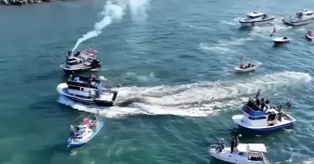 Karadeniz’den Gazze’ye vicdan köprüsü: Artvin’den Sumud Filosu’na destek VİDEO İZLE