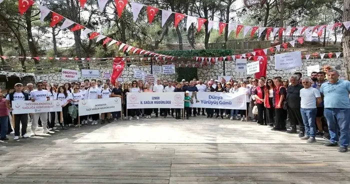 İzmir’de sağlık için doğa yürüyüşü