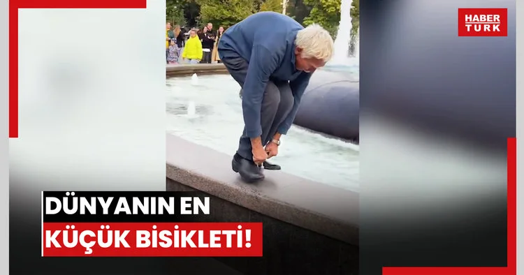 Dünyanın en küçük bisikleti!