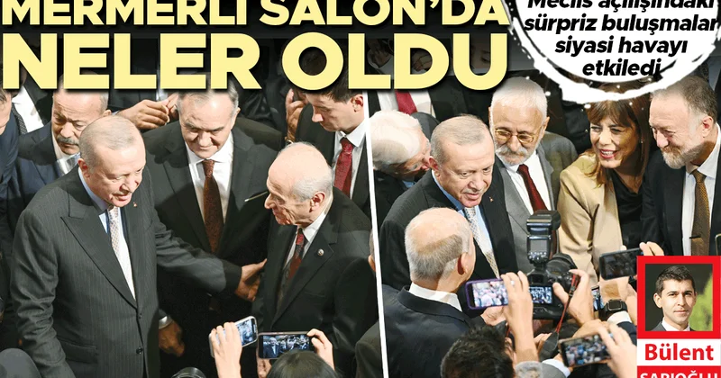 Mermerli Salon’da neler oldu