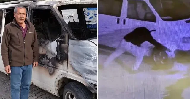 Maskeli şüpheli 4 aracı kundakladı: Alevler eve sıçramadan söndürüldü Isparta Haberleri