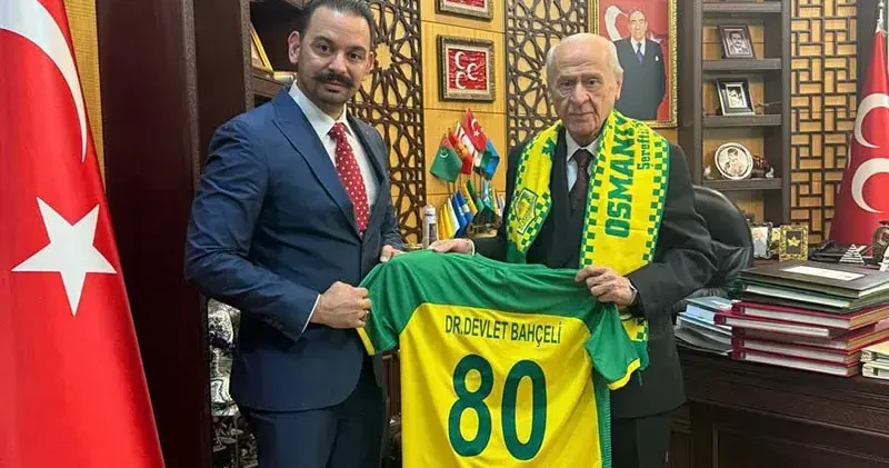 Osmaniyespor’dan Devlet Bahçeli’ye onursal başkanlık