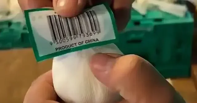 Manisa’da Çin sarımsağı skandalı: Pazarcı etiketleri kesip vatandaşı dolandırdı VİDEO İZLE