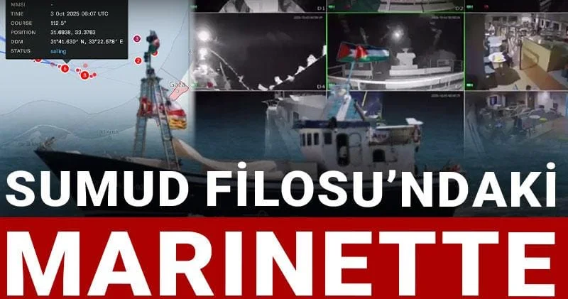 Sumud Filosu’ndaki Marinette müdahale bölgesinde! 10 gemi de destek için yola çıktı