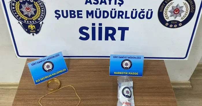 Yer: Siirt! Kuyumcuya sahte altın sattığı gerekçesiyle yakalanan şüpheli tutuklandı