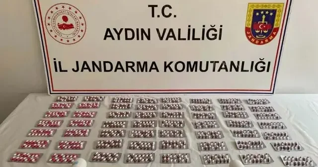 Bavulunda 898 sentetik hap ele geçirilen şüpheliye gözaltı Aydın Haberleri