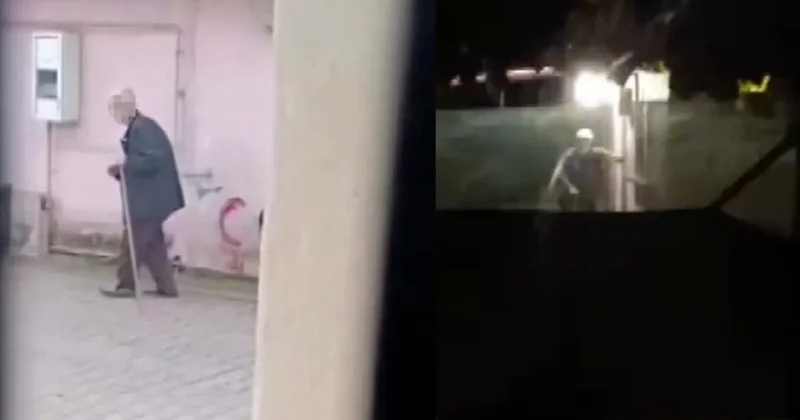 Yaşlı çift komşularına kabusu yaşattı! İşte o anlar: Halüsinasyonlar görüyorlar!