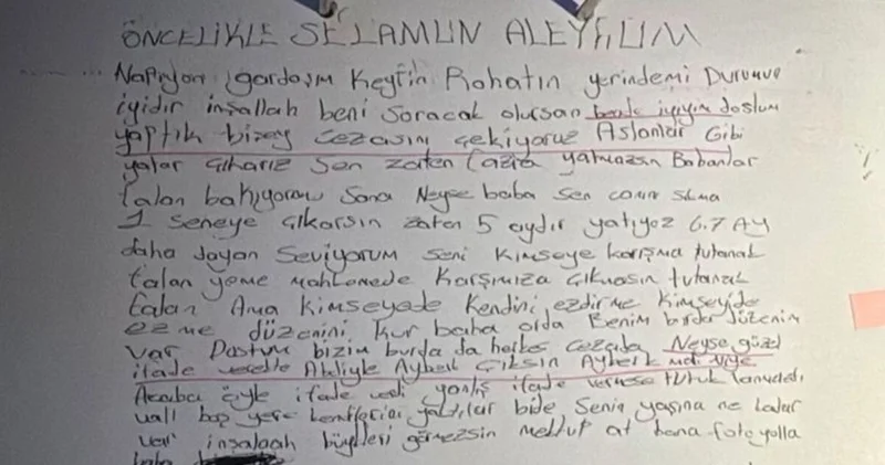 Minguzzi davasında mektup delili dosyada Son dakika haberleri