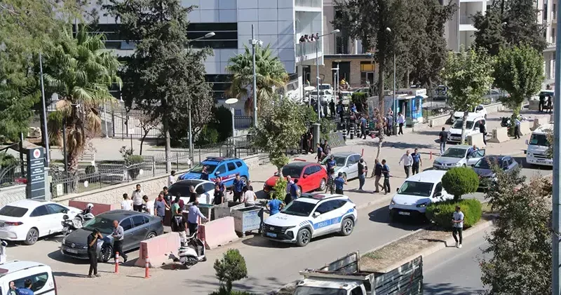 Adıyaman da adliye önünde kavga; 8 yaralı, 15 gözaltı