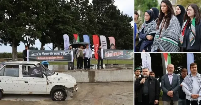 İZÜ öğrencilerinden Küresel Sumud Filosu’na destek Eğitim Haberleri