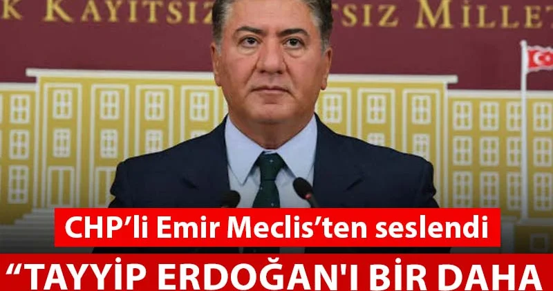 Murat Emir: Tayyip Erdoğan ı bir daha Cumhurbaşkanı seçtirmeyeceğiz