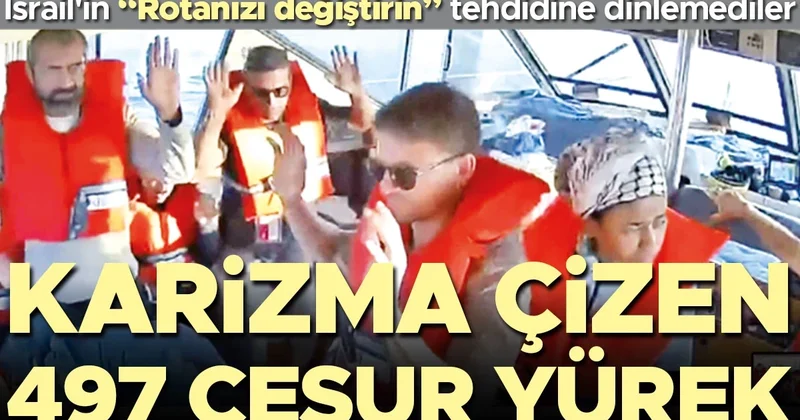 Dünyadan filoya büyük destek… Sumud ruhu