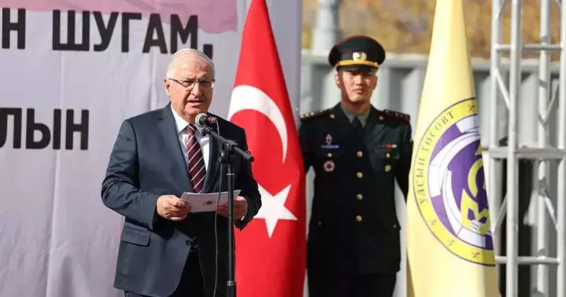 Bakan Güler, Moğolistan’da mevkidaşı Batlut ile MKE’nin açılış törenine katıldı