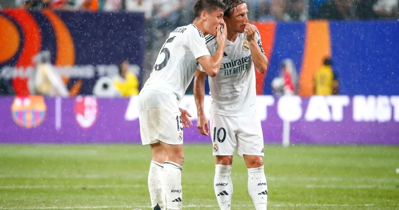 Arda Güler, Luka Modric tir