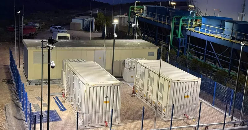 Bandırma Enerji Üssünde, Batarya Enerji Depolama Sistemi devreye alındı