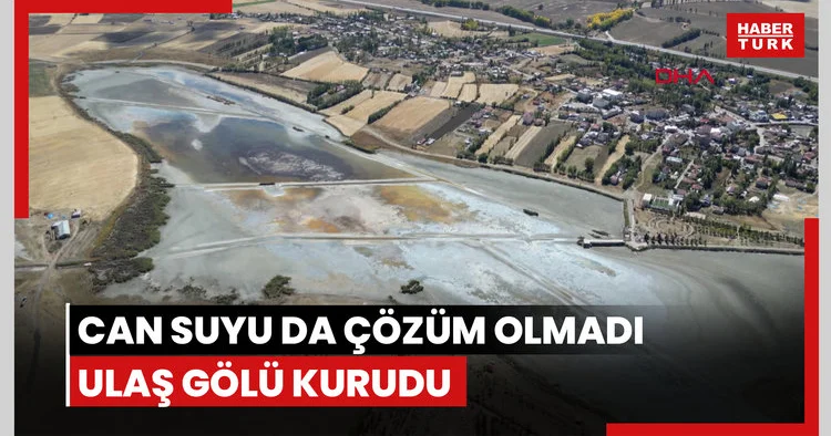 Can suyu da çözüm olmadı, Ulaş Gölü kurudu