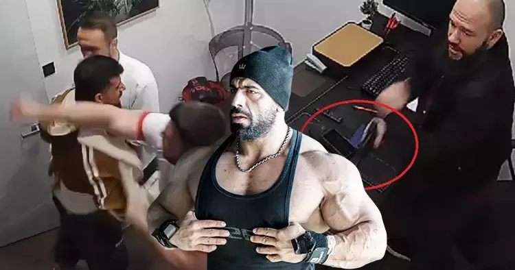 Milli sporcuya makam odasında öldüresiye dayak! Silah çekti, korumalarına vur emri verip dövdürdü