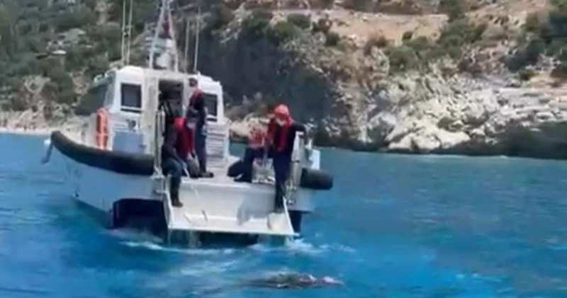 Zıpkınla balık avlamak için daldığı denizden cansız bedeni çıkarıldı