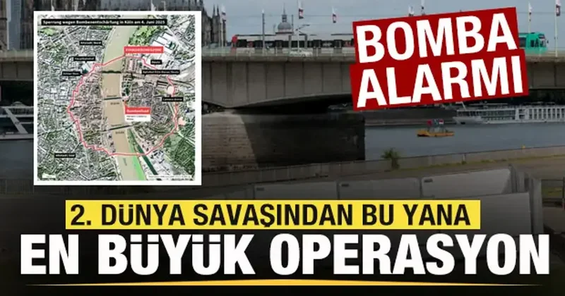 Bomba alarmı! 2. dünya savaşından bu yana en büyük operasyon! 20 bin kişi tahliye edildi