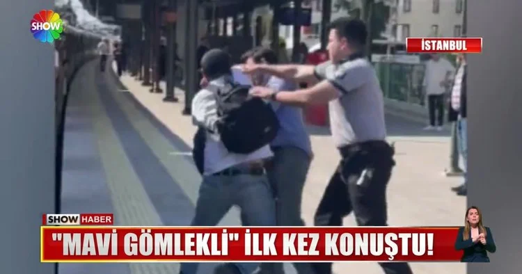 Mavi gömlekli: Olay üstüme kaldı!