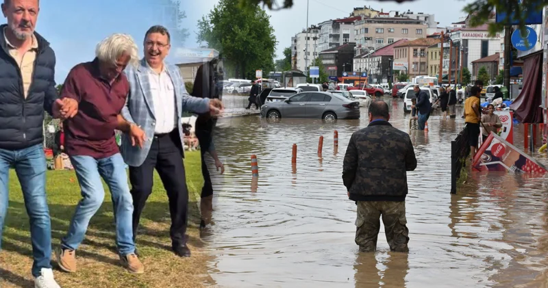 Trabzon u sel alırken AKP li Belediye Başkanı Amsterdam da horon tepti: Tepkiler çığ gibi geldi