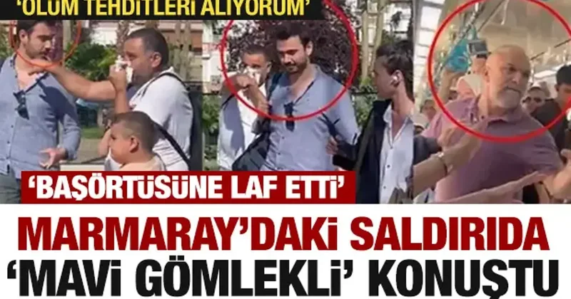 Marmaray daki Mavi gömlekli konuştu: Ölüm tehdidi alıyorum!