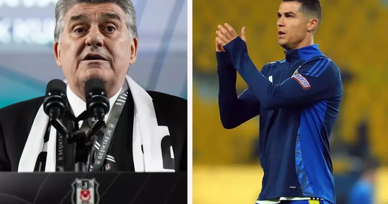 Beşiktaş Başkanı Serdal Adalı dan Cristiano Ronaldo sorusuna olay cevap