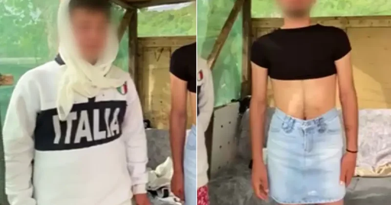 Arnavutköy de Kuş Hırsızlarına Kadın Kıyafeti Giydirilip Video Çekildi