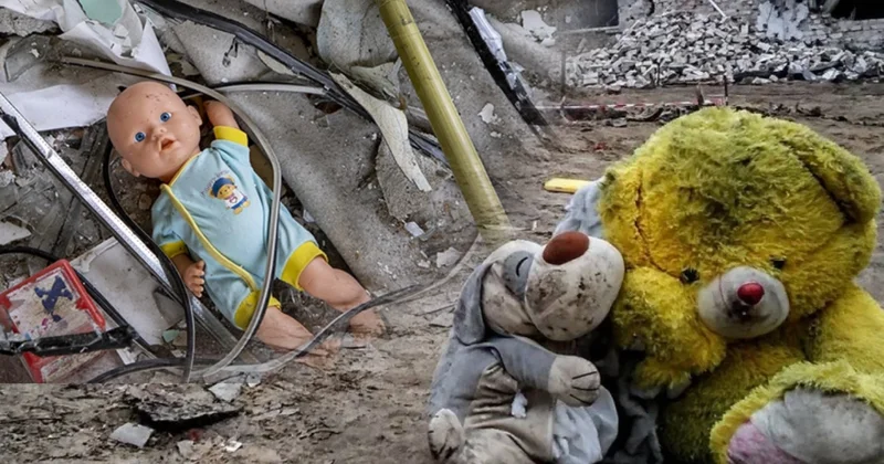 Ukrayna da savaş nedeniyle 631 çocuk öldü!