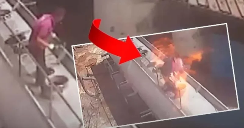 Gaziantep te ağzında sigara ile tanker kapağını açtı! Sonrası korkunç... Sözcü Gazetesi