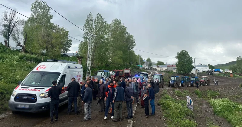Kars ta hayvan otlatırken yıldırım isabet eden çoban yaralandı