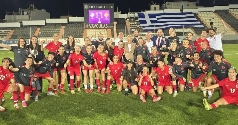 Türkiye, Yunanistan ı tek golle geçti