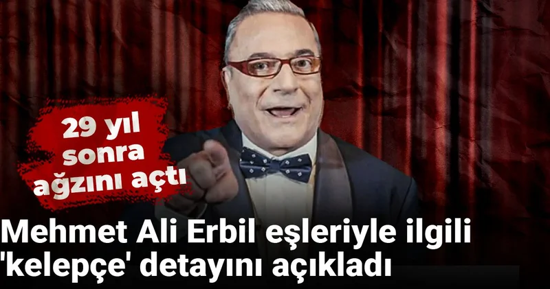 Mehmet Ali Erbil eşleriyle ilgili kelepçe detayını açıkladı: 29 yıl sonra ağzını açtı
