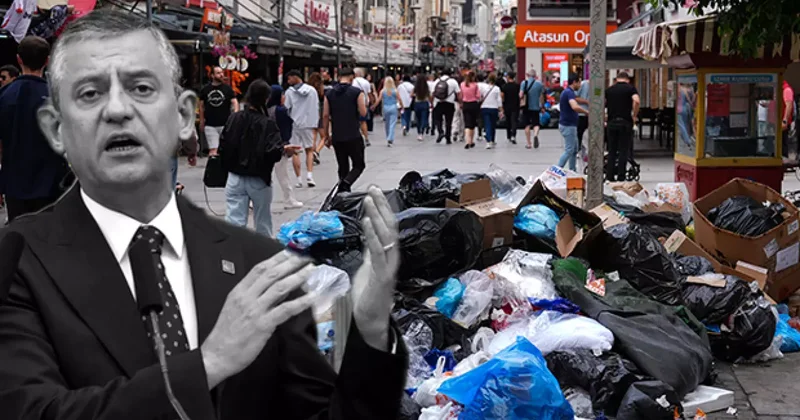 İzmir i çöp götürüyor! Grev 7. gününde... Özgür Özel İzmirlileri yok saydı