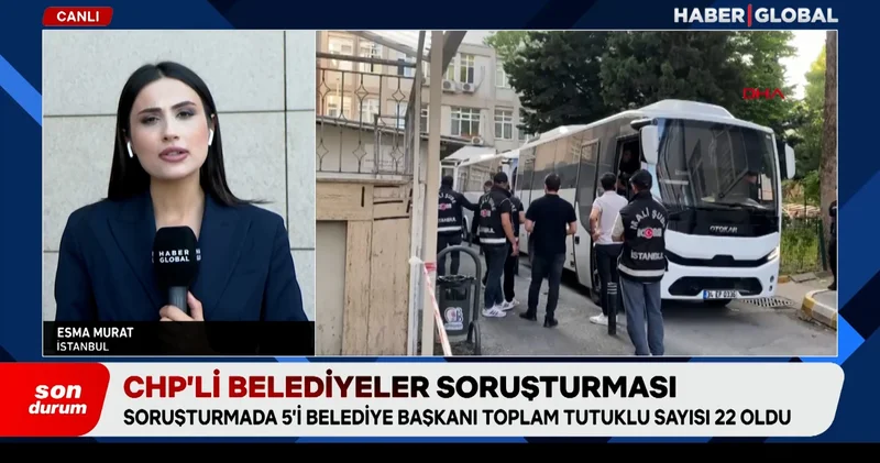 CHP li Belediyeler soruşturmasında toplam tutuklu sayısı 23 e ulaştı