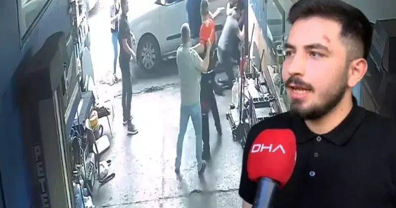 Küçükçekmece’de iş yerinde darp edilen Yakup Kaplan yaşadıklarını anlattı