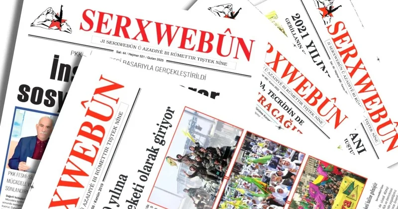 PKK ın 47 yıllık yayın organı Serxwebûn kapandı Sözcü Gazetesi