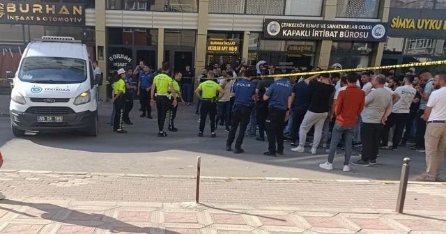 Tekirdağ da silahla vurulan müteahhit hayatını kaybetti Tekirdağ Haberleri