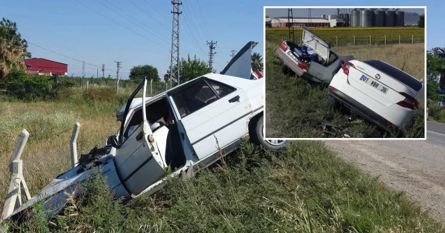 Adana da 2 otomobilin çarpıştığı kazada anne ve bebeği hayatını kaybetti Adana Haberleri