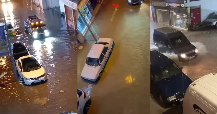 Ordu da sağanak etkili oldu! Bazı evleri su bastı