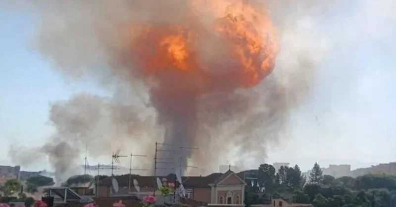Roma art arda patlamalarla sarsıldı: Çok sayıda yaralı var Sözcü Gazetesi
