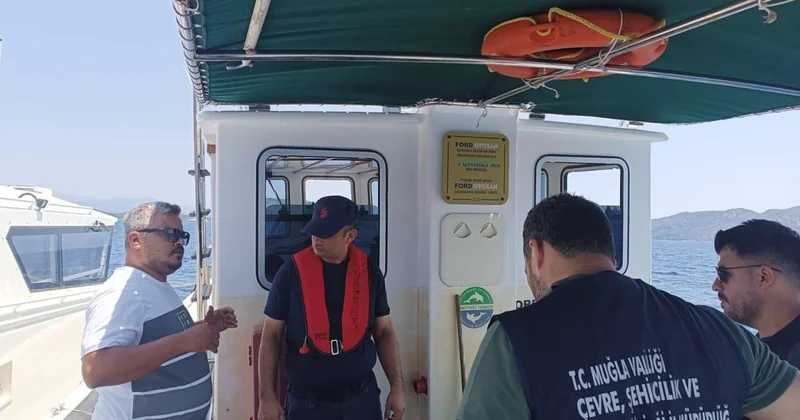 Bodrum ve Marmaris te 4 tesise ve 2 gemiye 11,2 milyon lira ceza kesildi